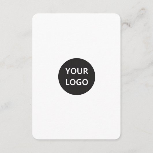 Carte D'accompagnement QR Code Site Web d'entreprise Me scanner Médias so (Dos)