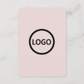 Carte D'accompagnement QR Code Site Web d'entreprise Me scanner Médias so (Dos)