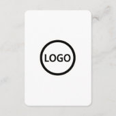 Carte D'accompagnement QR Code Site Web d'entreprise Me scanner Médias so (Dos)