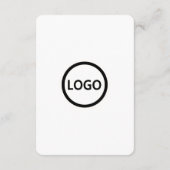 Carte D'accompagnement QR Code Site Web d'entreprise Me scanner Médias so (Dos)