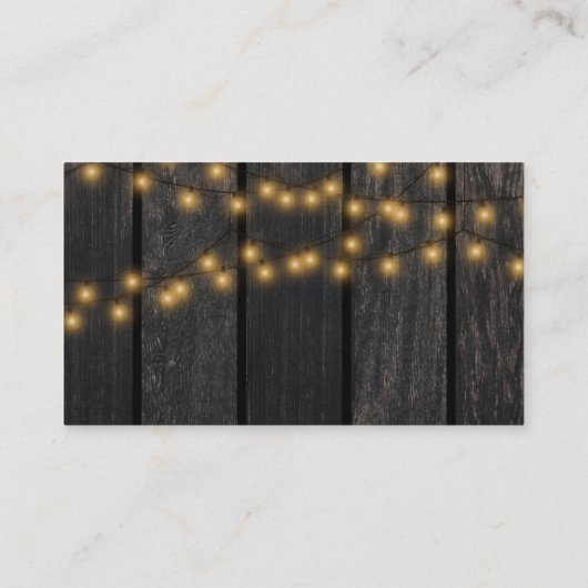 Carte D'accompagnement QR code tournesol rustique mariage chic RSVP (Dos)