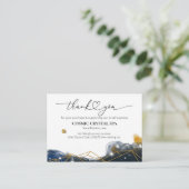 Carte D'accompagnement *~* QR Remise MERCI LOGO AP8 Examen (Debout devant)