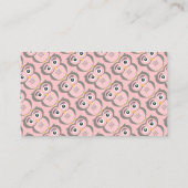 Carte D'accompagnement Raffin à couche de chou rose (Dos)