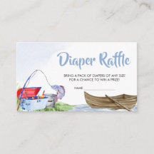 Raffin de Baby shower de pêche