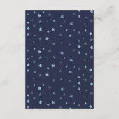 Carte D'accompagnement Raffin de couche de minuit dans l'espace extra-atm (Dos)