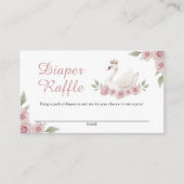 Carte D'accompagnement Raffin de couches de cygne (Devant)