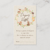 Carte D'accompagnement Raffin de couches forestières enchâssées (Devant)