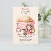 Carte D'accompagnement Raffin de Diapper Occidental (Debout devant)