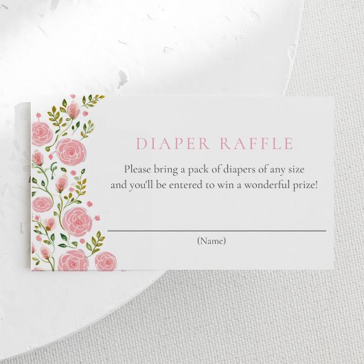 Carte D'accompagnement Raffin de la couche de thé rose roses Roses