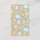 Carte D'accompagnement Raffin sous-marin à couche éclair (Dos)