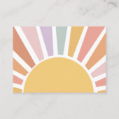 Carte D'accompagnement Raffle de couches super (Dos)