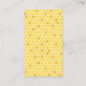 Carte D'accompagnement Raffle de la couche de Baby shower d'abeilles (Dos)