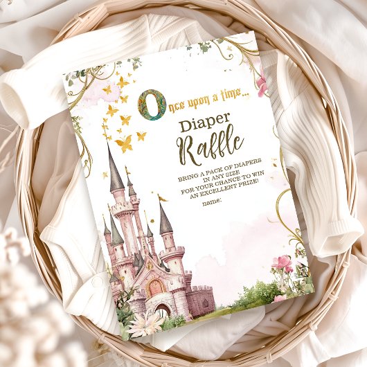 Carte D'accompagnement Raffle Royal Diapper Princess Gold Rose