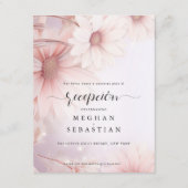 Carte D'accompagnement Recepción Margarita Rosa Rubor Pálido (Devant)