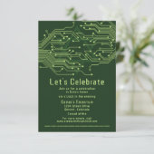 Carte D'accompagnement Réception Bar Mitzvah (Debout devant)