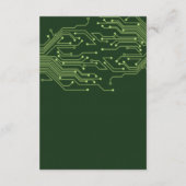 Carte D'accompagnement Réception Bar Mitzvah (Dos)