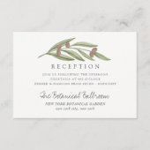 Carte D'accompagnement Réception de la collection de Mariages de la Branc (Devant)