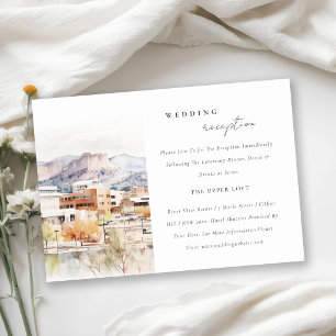 Carte D'accompagnement Réception de mariage à Colorado Springs, Colorado