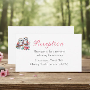 Carte D'accompagnement Réception de mariage bohème rustique en bois avec