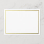 Carte D'accompagnement Réception De Mariage Chic Blush Dusty Rose Floral (Dos)