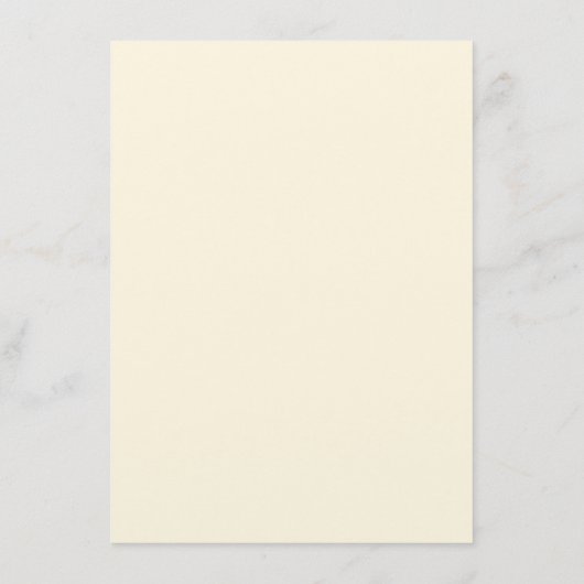 Carte D'accompagnement Réception De Mariage Classique | Graphique de sièg (Dos)