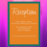 Réception de mariage dynamique Sunrise Mix & Match