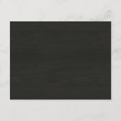 CARTE D'ACCOMPAGNEMENT RÉCEPTION DE MARIAGE EN BOIS BLANC FLORAL (Dos)