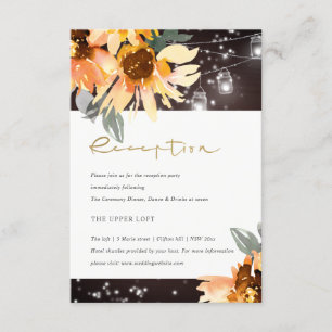 CARTE D'ACCOMPAGNEMENT RÉCEPTION DE MARIAGE EN BOIS DE MASON JAR STARRY