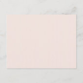 CARTE D'ACCOMPAGNEMENT RÉCEPTION DE MARIAGE EN COULEUR D'EAU DE MARIAGE D (Dos)