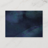 Carte D'accompagnement Réception De Mariage Fleurie (Dos)