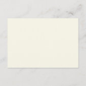 Carte D'accompagnement Réception de mariage Hydrangea et pot Mason (Dos)