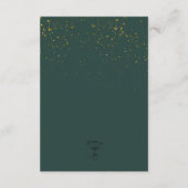 Carte D'accompagnement Réception florale hivernale des baies rustiques (Dos)