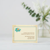 Carte D'accompagnement Réception Seashell Beach (Debout devant)