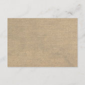 Carte D'accompagnement Réception sur le thème du nœud nautique et des ray (Dos)