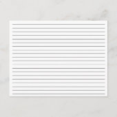 CARTE D'ACCOMPAGNEMENT RECETTE DE FÊTE DES MARIÉES DE CITRON PRINCIPALE (Dos)