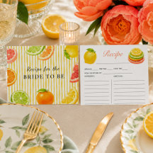 Recette de la fête de mariage Main Squeeze Citrus