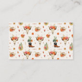 Carte D'accompagnement Recette du Boho occidental (Dos)