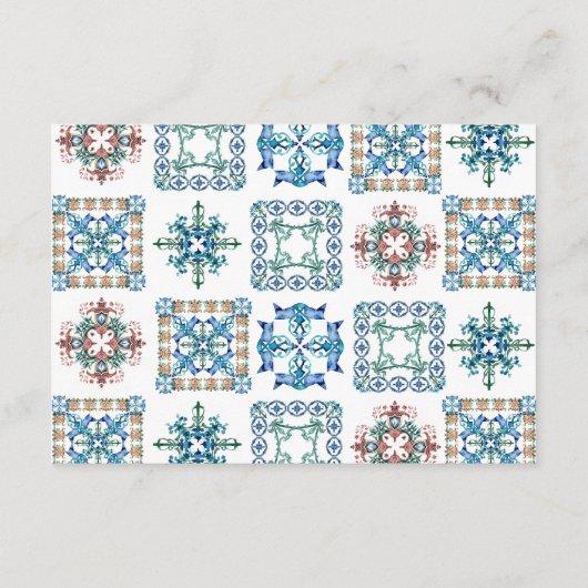 Carte D'accompagnement Recette Pour La Mariée (Dos)