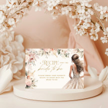 Recette Robe Gown Fête des mariées Florale Boîtier
