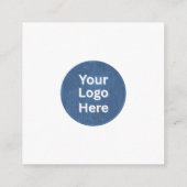 Carte D'accompagnement Red Gnome Handmade With Love Small Business (Dos)