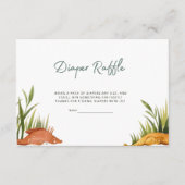 Carte D'accompagnement Reel Raffin de couches de pêche (Devant)