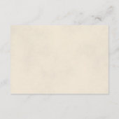 Carte D'accompagnement Reflet White Rose Mariage Détails Site Web (Dos)