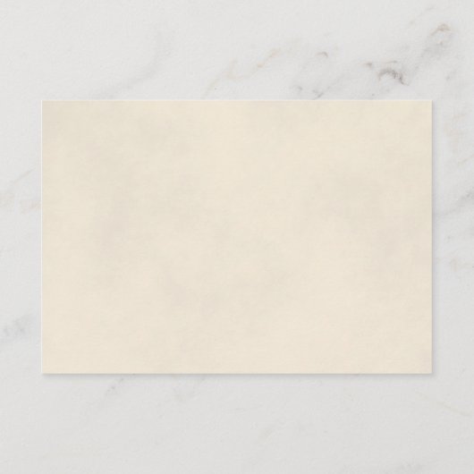 Carte D'accompagnement Reflet White Rose Mariage Détails Site Web (Dos)
