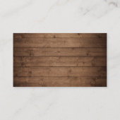 Carte D'accompagnement Registre de cadeaux avec code QR Fleurs de campagn (Dos)