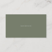 Carte D'accompagnement Registre de code QR du Baby shower de script vert (Dos)