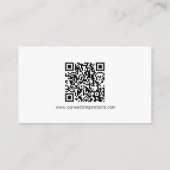 Carte D'accompagnement Registre de Mariage de script minimal simple (Dos)