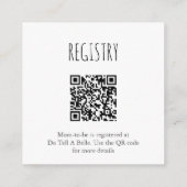 Carte D'accompagnement Registre de Starfish (Dos)