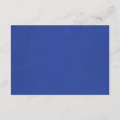 Carte D'accompagnement Registre des cadeaux de Fête des mariées de feuill (Dos)