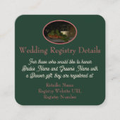 Carte D'accompagnement Registre des Mariages de fraises et de crème (Devant)