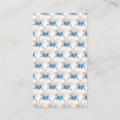 Carte D'accompagnement Registre des Mariages de graisse de la Pampas Bleu (Dos)